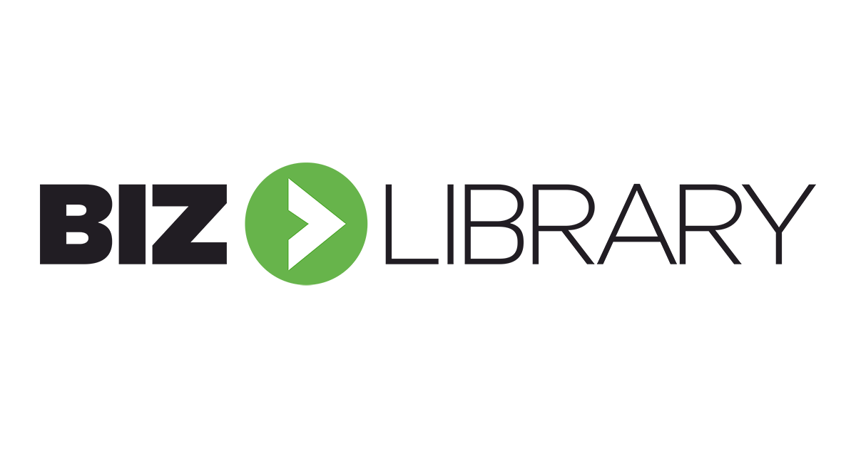 BizLibrary logo white background
