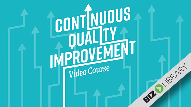 Continuous Quality Improvement video course cover image